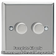 Varilight - Satin - Dimmer Plate Kits product image 3