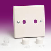 Varilight Matrix Dimmer Plate Kits - White product image 2