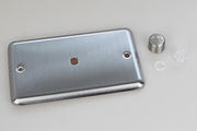 Varilight Matrix - Dimmer Plate Kits - Matt Chrome product image 5