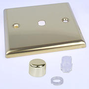 Varilight Matrix Dimmer Plate Kits - Victorian Brass product image