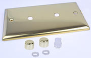 Varilight Matrix Dimmer Plate Kits - Victorian Brass product image 6