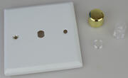 Vogue - Matt White Dimmer Plate Kits product image