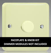 Varilight Matrix - Dimmer Plate Kits - White Chocolate product image
