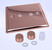 Varilight Matrix Dimmer Plate Kits - Copper product image 2