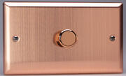 Varilight Matrix - Dimmer Plate Kits - Brushed Copper product image 3
