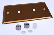 Varilight Matrix Dimmer Plate Kits - Bronze product image 6