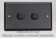 Matt Black Dimmer Plate Kit product image 6