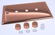 Varilight Matrix Dimmer Plate Kits - Copper product image 3