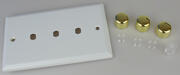 Vogue - Matt White Dimmer Plate Kits product image 6