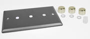 Varilight - Dimmer Plate Kits - Vogue Slate Grey product image 5
