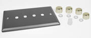 Varilight - Dimmer Plate Kits - Vogue Slate Grey product image 6