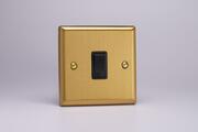 Varilight - Switches - Classic Brushed Brass - Black product image