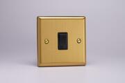 Varilight - Switches - Classic Brushed Brass - Black product image