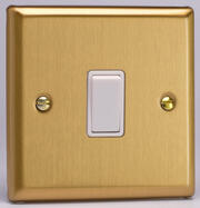Varilight - Switches - Classic Brushed Brass - White product image 2