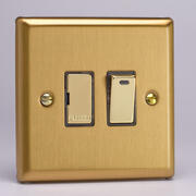Varilight - Fused Spurs / Connection Units - Classic Brushed Brass product image 2
