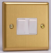 Varilight - Light Switches - Classic Brushed Brass - White product image 8