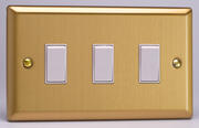 Varilight - Light Switches - Classic Brushed Brass - White product image 4