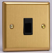 Varilight - Switches - Classic Brushed Brass - Black product image 3