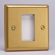 Varilight - Date Grid Plates - Classic Brushed Brass product image