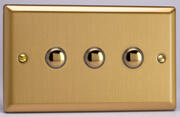 Varilight - Push to Make Switches - Classic Brushed Brass product image 3