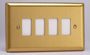 Varilight PowerGrid Range - Grid Plates - c/w Grid Frame - Classic Brushed Brass product image 4