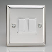 Mirror Chrome - Switches - with White Inserts product image 2