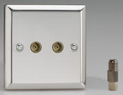 Mirror Chrome - Coaxial and Satellite Sockets product image 3