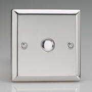 Mirror Chrome - Impulse Push On/ Off Light Switches product image