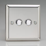 Mirror Chrome - Impulse Push On/ Off Light Switches product image 2