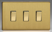 Varilight - Brushed Brass - Screwless - Light Switches product image 5