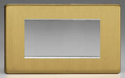 Varilight - Screwless Brushed Brass - Module DataGrid Plates product image 3