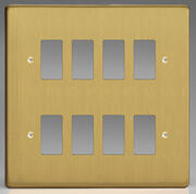 Varilight - PowerGrid - Antique Brass - Grid Plates (Visible Screws) product image 6