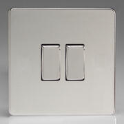 Varilight - Polished Chrome - Screwless - Light Switches product image 2