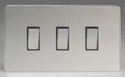 Varilight - Polished Chrome - Screwless - Light Switches product image 4