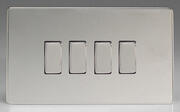 Varilight - Polished Chrome - Screwless - Light Switches product image 5