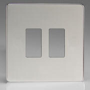 Varilight - PowerGrid - Screwless Polished Chrome - Grid Plates - c/w Grid Frame product image 2