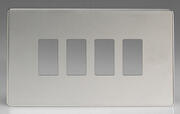 Varilight - PowerGrid - Screwless Polished Chrome - Grid Plates - c/w Grid Frame product image 4