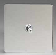 Varilight - Screwless Polished Chrome - Toggle Light Switches product image