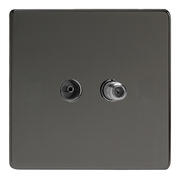 TV / FM Sockets - Iridium Screwless product image 4