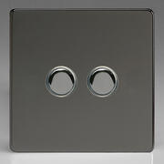 Push On/Off Impulse Switches - Iridium - Screwless product image 2