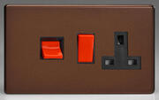 Mocha Flat Plate - Cooker Switches product image