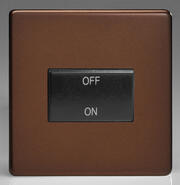 Mocha - Screwless - Fan Isolating Switch (3 Pole) product image