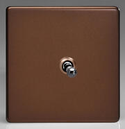 Mocha Flat Plate - Toggle Switches product image