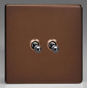 Mocha Flat Plate - Toggle Switches product image 2