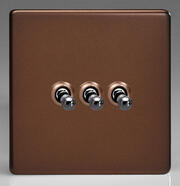 Mocha Flat Plate - Toggle Switches product image 3