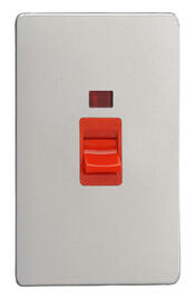 Varilight - Screwless Satin - Black - Cooker Switches / Panels product image 3