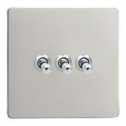 Varilight - Screwless Satin - Toggle Light Switches product image 3