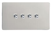 Varilight - Screwless Satin - Toggle Light Switches product image 4