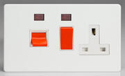 Premium White Flat Plate - Cooker Switches product image 2