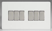 Premium White Flat Plate - Light Switches product image 6